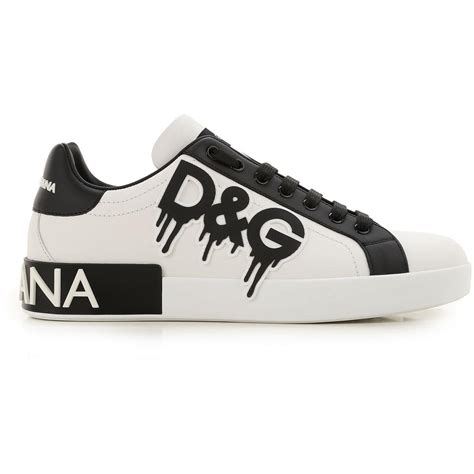 men's black and white dolce gabbana sneakers|dolce and gabbana sneakers sale.